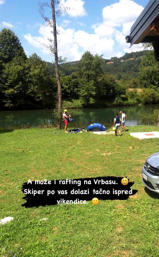 Vikendica Krupa Na Vrbasu Villa บันยาลูกา ภายนอก รูปภาพ